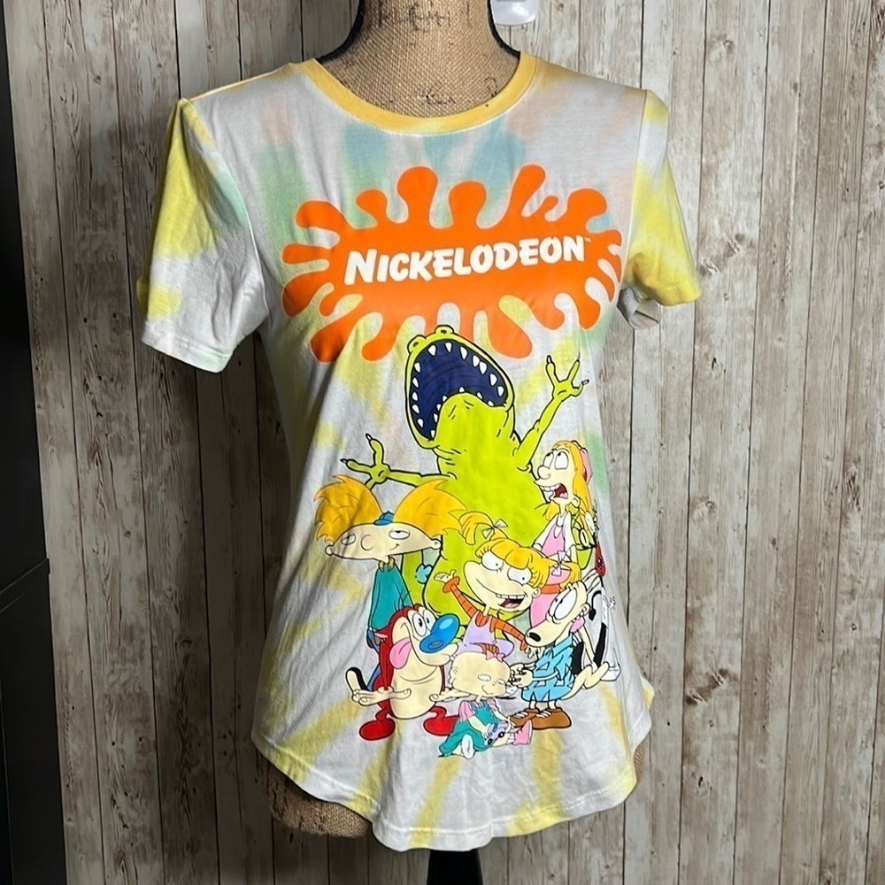Nickelodeon Cartoon Tie-Dye Tee